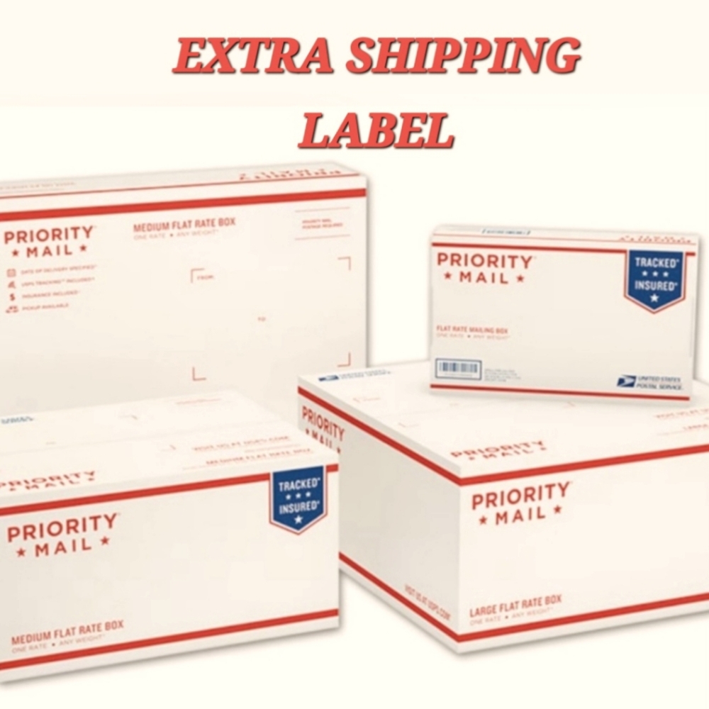 EXTRA SHIPPING LABEL